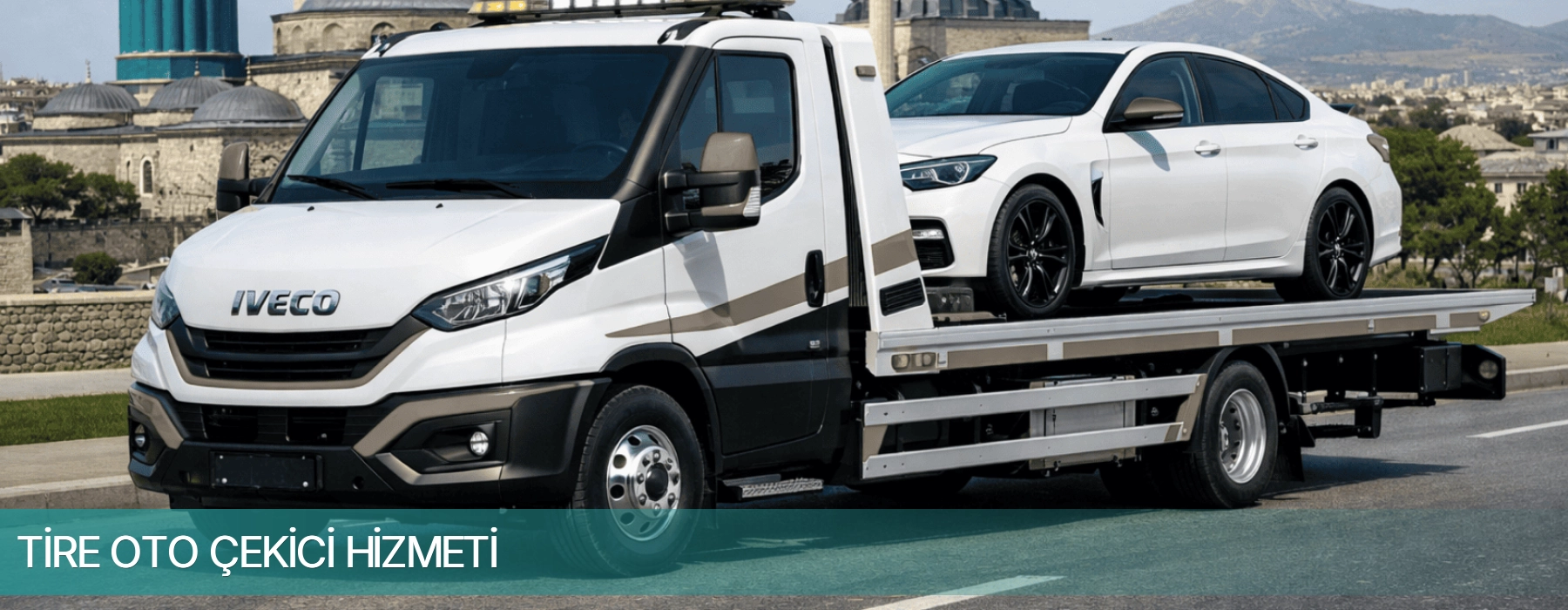 Tire oto çekici misyon görseli